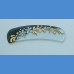 Exclusive decorated Arched glass nail file, sample No.2   Painted nail files