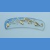 Exclusive decorated Arched glass nail file, sample No.2   Painted nail files